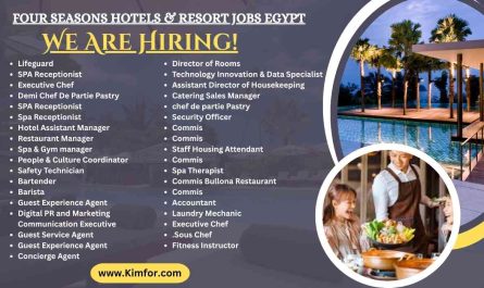 Four Seasons Hotels and Resorts Jobs Egypt